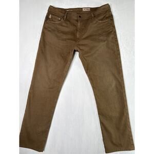 AG-ED Denim Everette Slim Straight Mid Rise Adriano Goldschmied Pants‎ Size 38